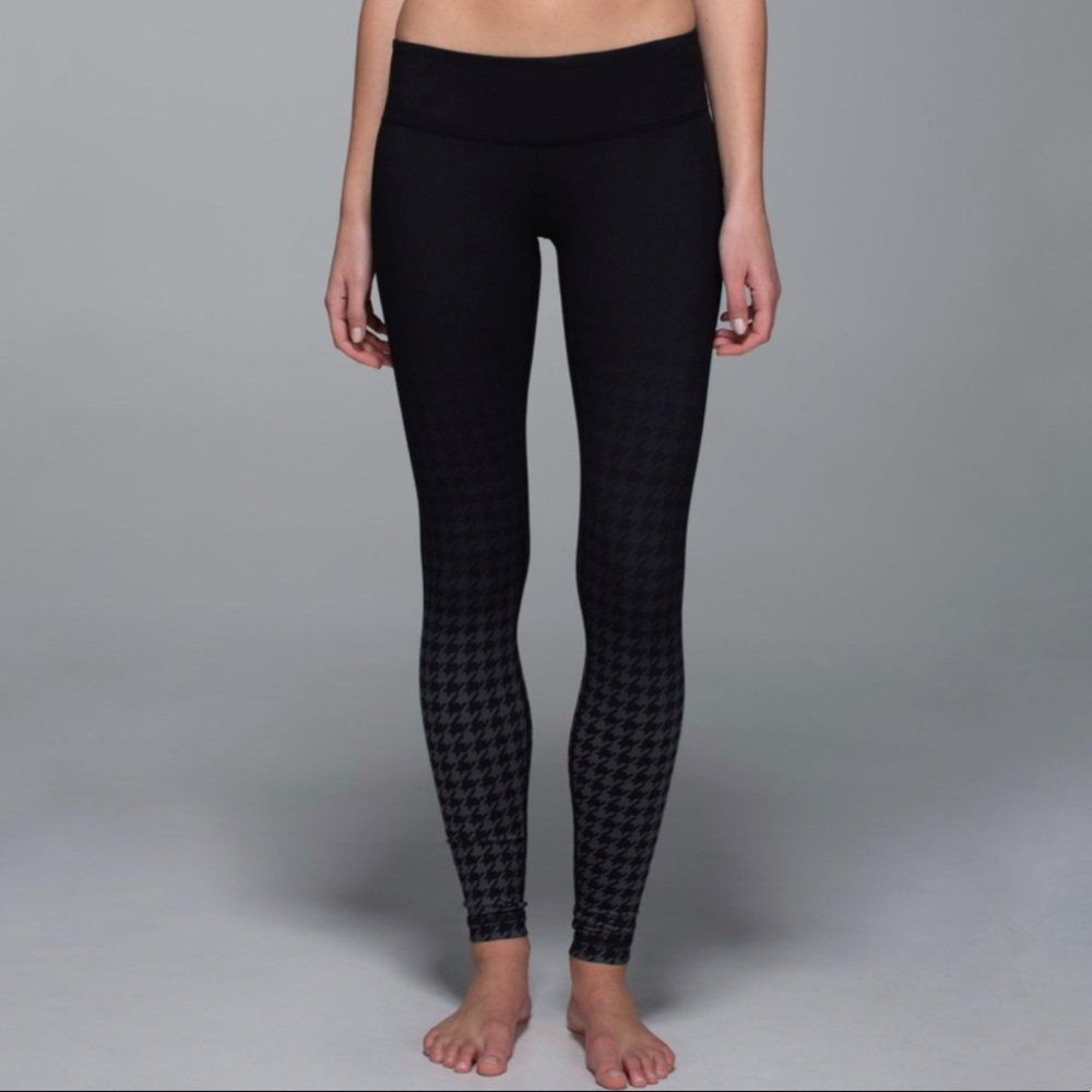 LULULEMON Wunder Under Giant Houndstooth Dip Dye